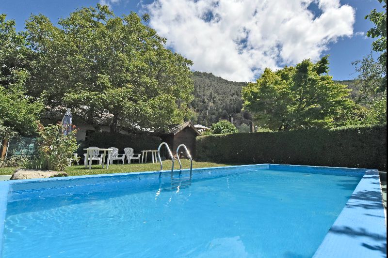 Piscina en en época estival.